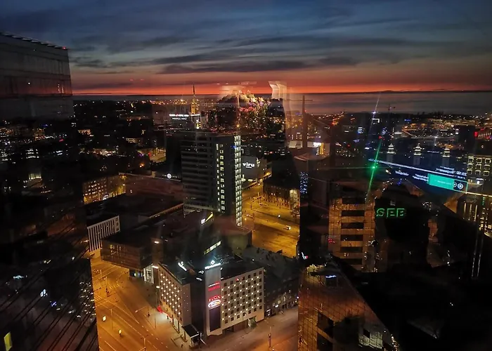 Centre Sky View On 27th Floor Apartment Tallinn